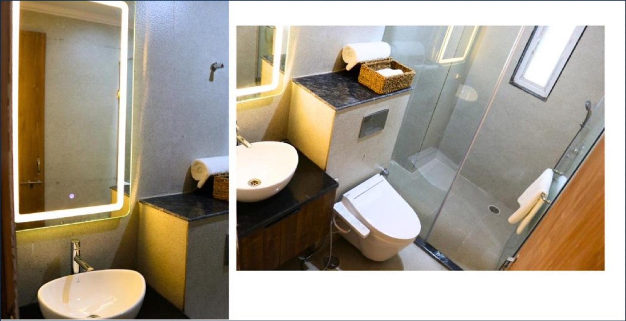 Suite bathroom