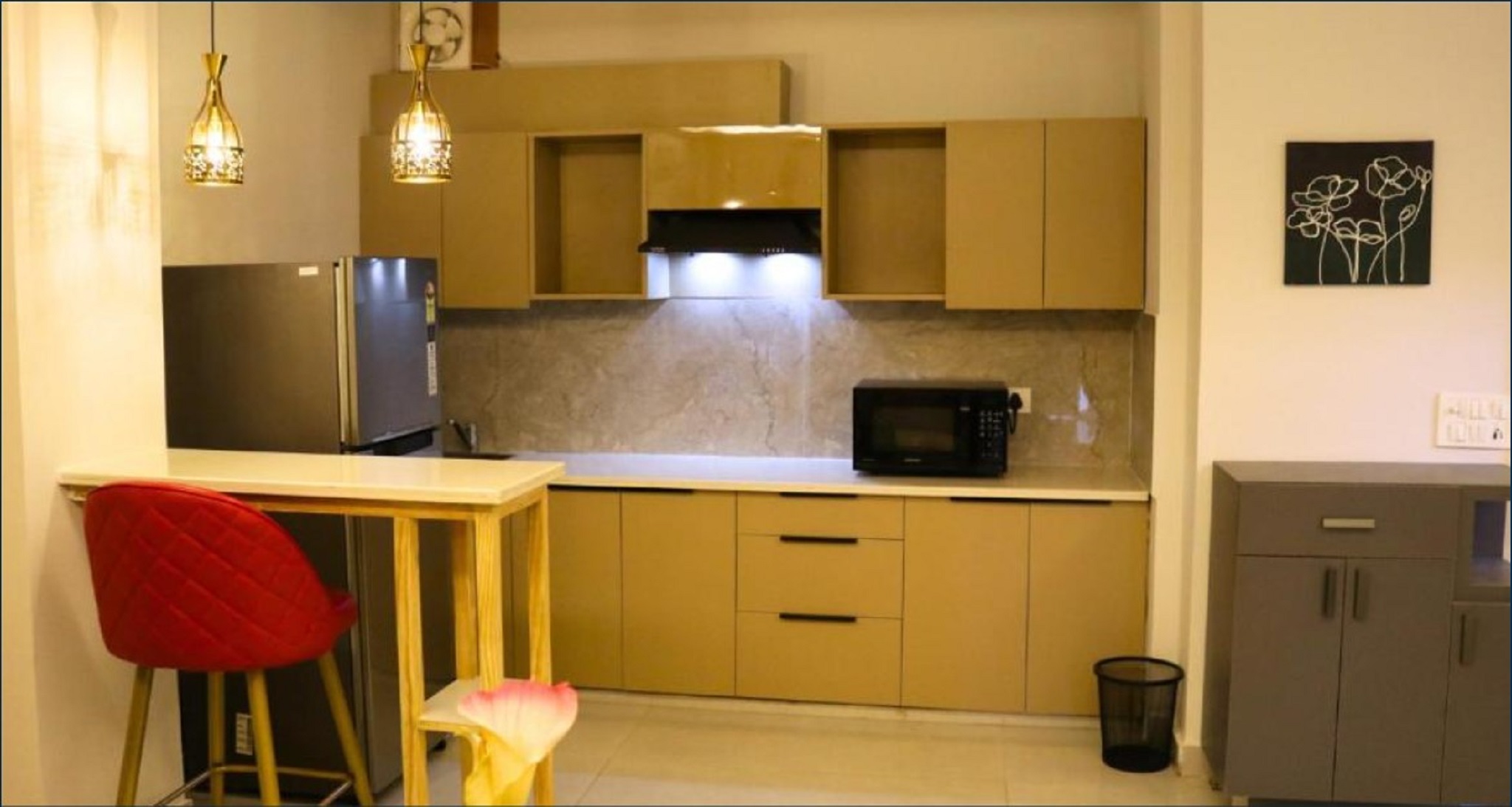 In-suite kitchenette