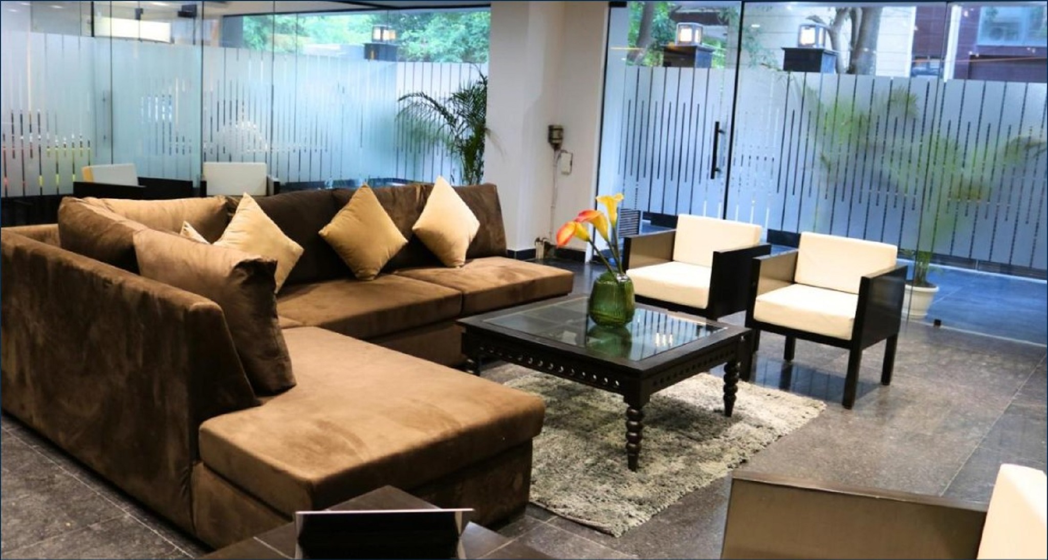 Lounge at Fuji Ryokan Corporate Stays, our flagship serviced residence